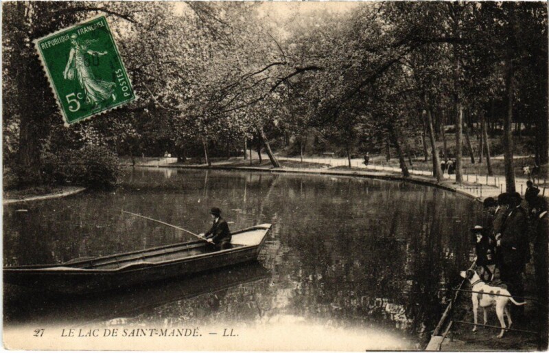 Carte postale ancienne St Mande Le Lac