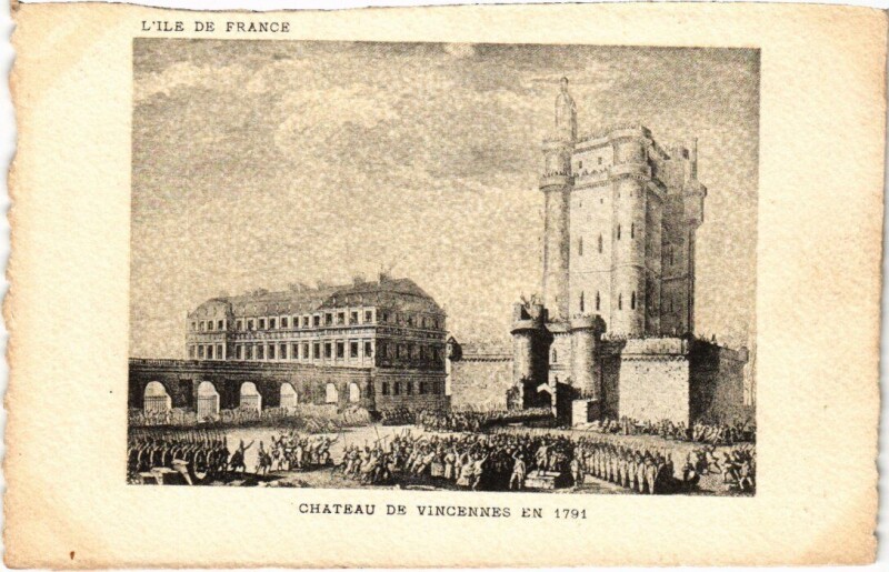 Carte postale ancienne Vincennes Le Chateau à Vincennes
