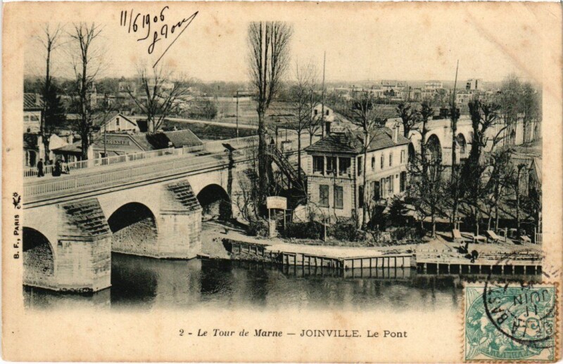 Carte postale ancienne Joinville Le Pont à Joinville-le-Pont