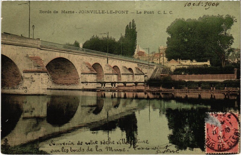 Carte postale ancienne Joinville Le Pont à Joinville-le-Pont