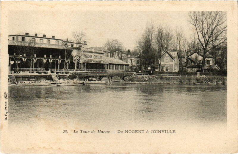 Carte postale ancienne Nogent sur Marne Maison Convert à Nogent-sur-Marne