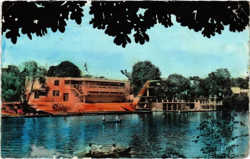 Carte postale ancienne Nogent sur Marne Institut National des Sports à Nogent-sur-Marne