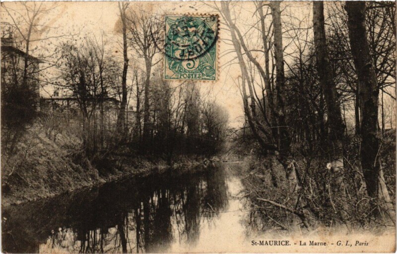 Carte postale ancienne St Maurice La Marne