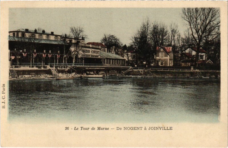 Carte postale ancienne Nogent sur Marne Maison Convert à Nogent-sur-Marne
