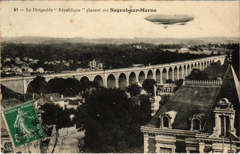 Carte postale ancienne Nogent sur Marne à Nogent-sur-Marne