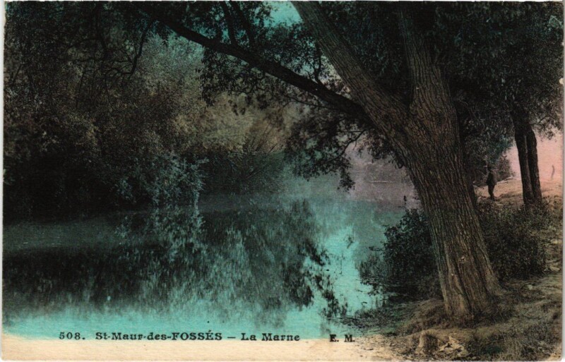 Carte postale ancienne St Maur La Marne