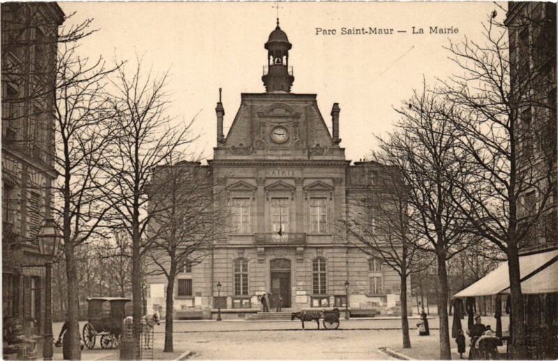 Carte postale ancienne St Maur La Mairie