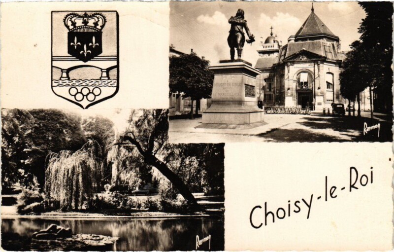 Carte postale ancienne Choisy le Roi souvenir à Choisy-le-Roi