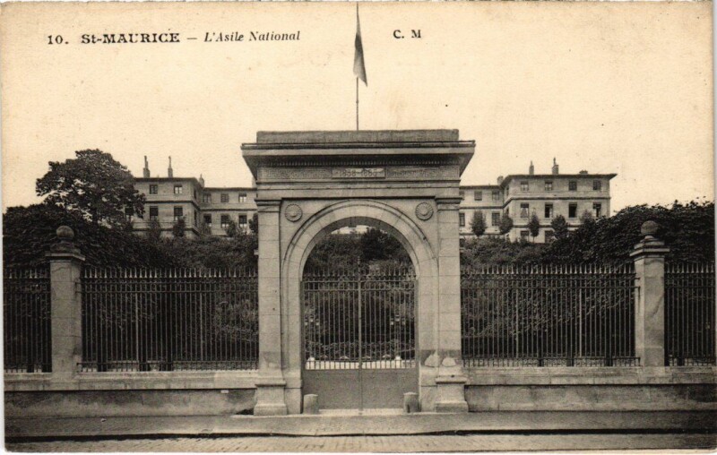 Carte postale ancienne St Maurice Asile National