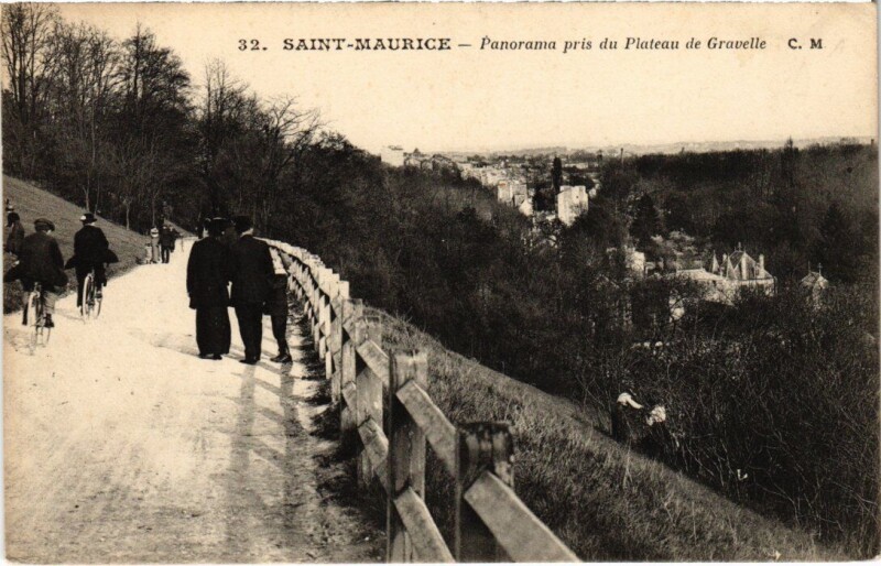 Carte postale ancienne St Maurice panorama