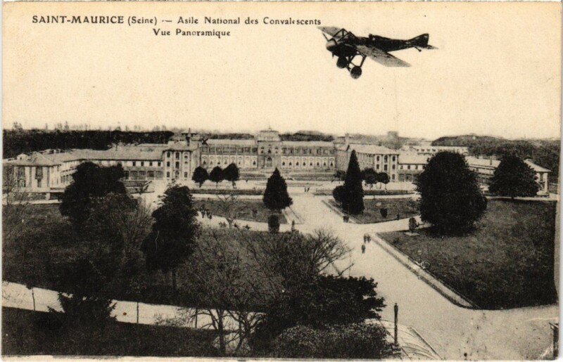 Carte postale ancienne St Maurice vue panoramique
