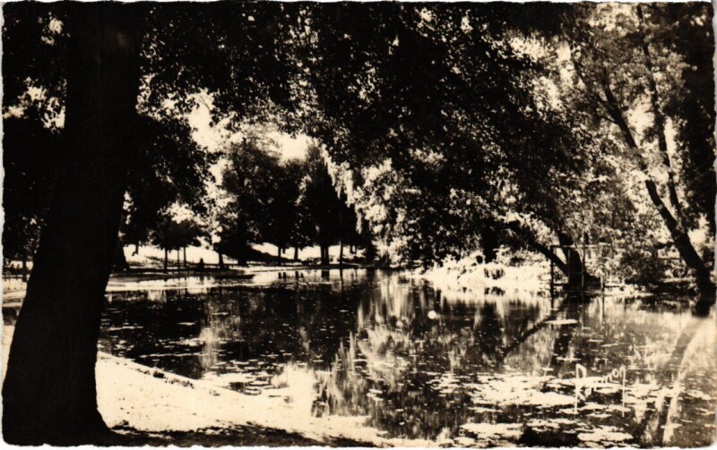Carte postale ancienne St Mande un coin du Lac