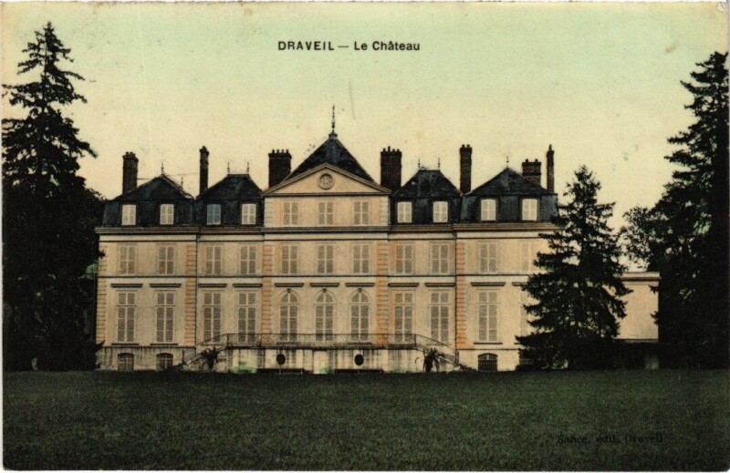 Carte postale ancienne Draveil Le Chateau à Draveil