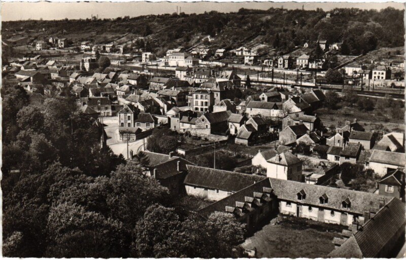 Carte postale ancienne Chamarande vue generale à Chamarande