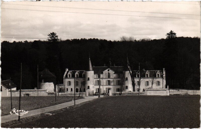Carte postale ancienne Boissy Domane de Bierville
