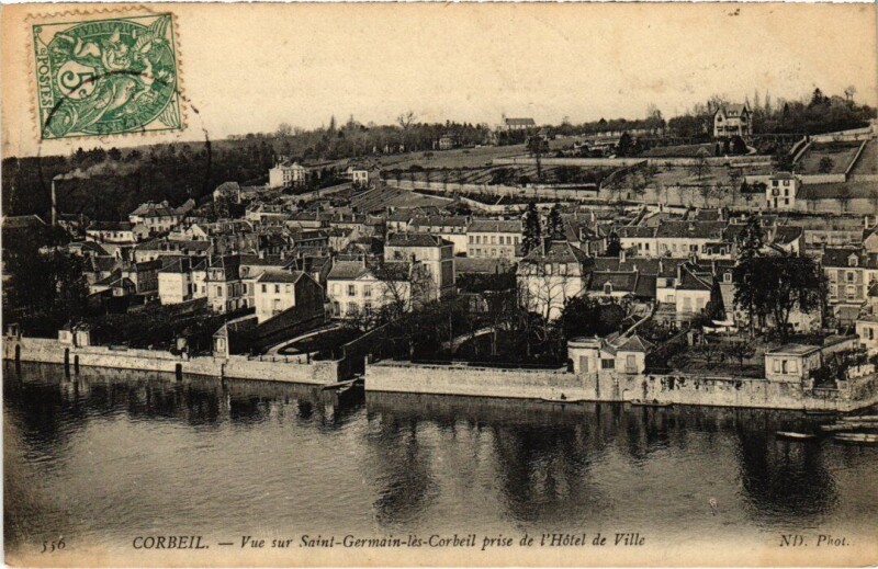 Carte postale ancienne Corbeil