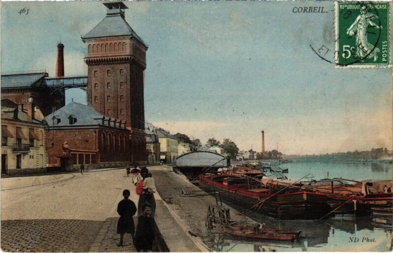 Carte postale ancienne Corbeil