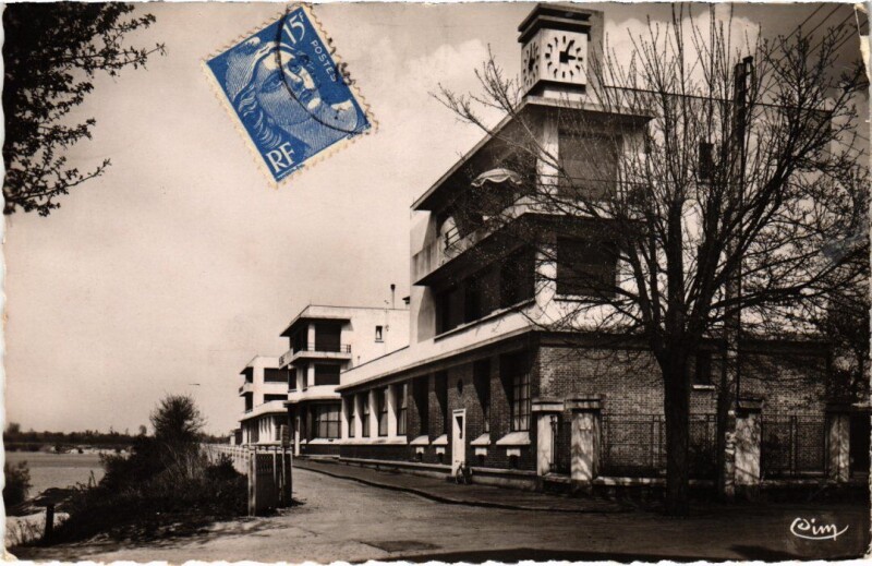 Carte postale ancienne Draveil Ecole Henri Barbusse à Draveil