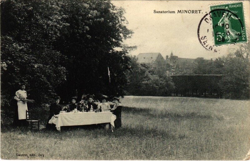 Carte postale ancienne Draveil Sanatorium Minoret à Draveil