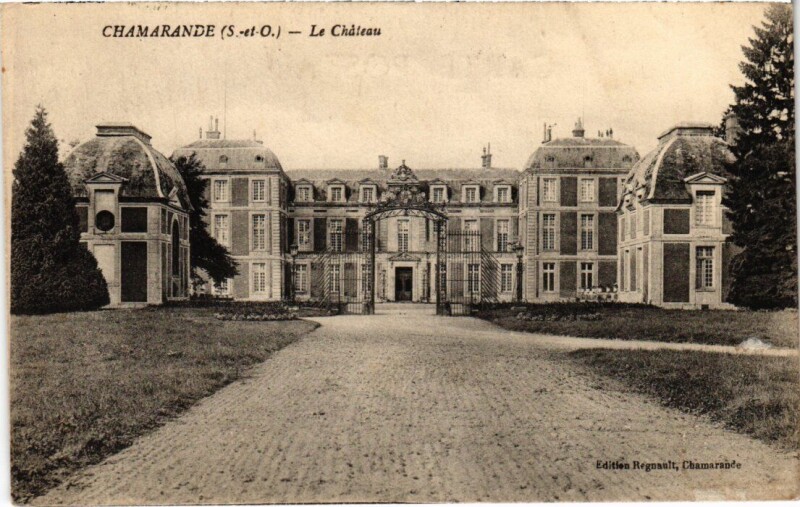 Carte postale ancienne Chamarande Le Chateau à Chamarande