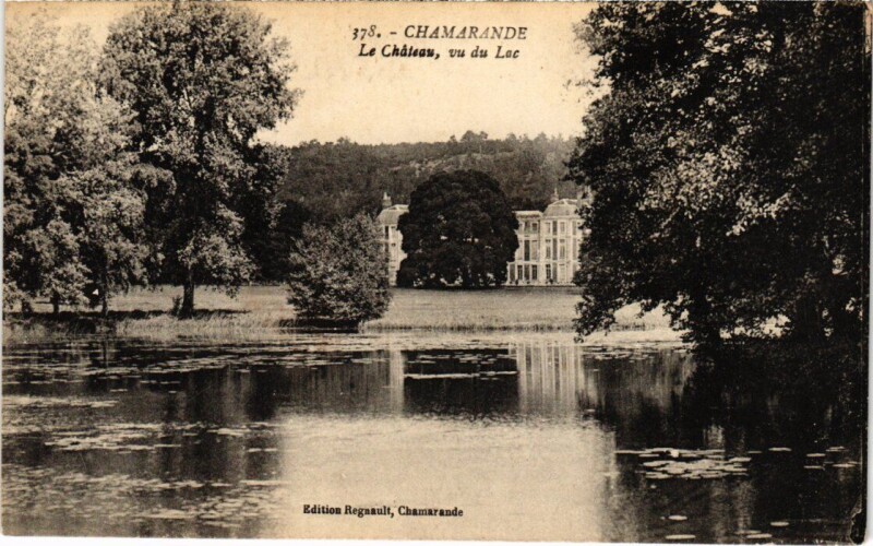 Carte postale ancienne Chamarande Le Chateau à Chamarande