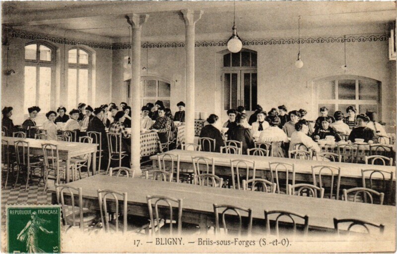 Carte postale ancienne Briis s Forges Bligny