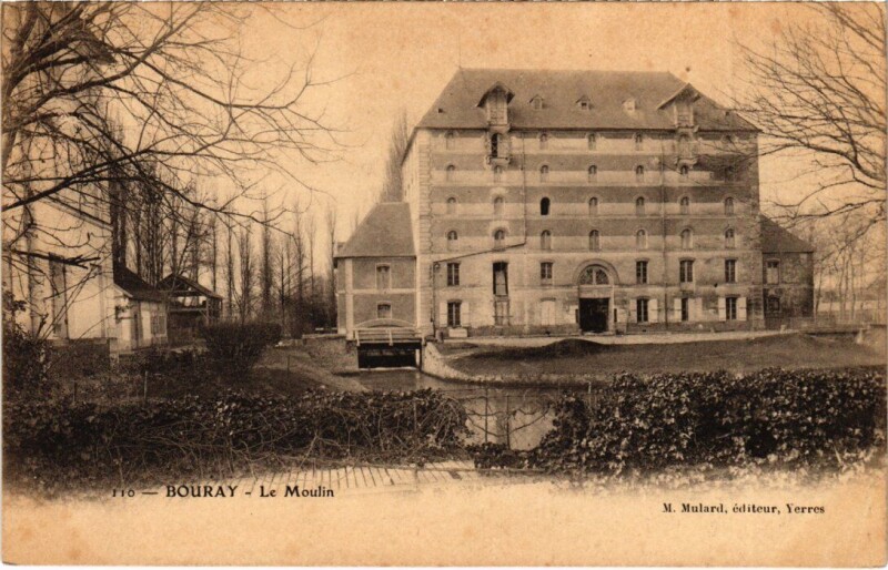 Carte postale ancienne Bouray Le Moulin