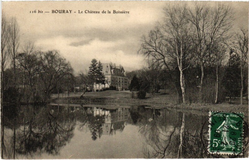 Carte postale ancienne Bouray Chateau de la Boissiere
