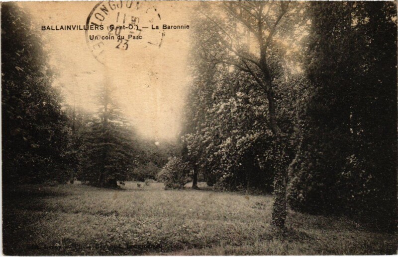 Carte postale ancienne Athis Mons La Baronnie à Athis-Mons