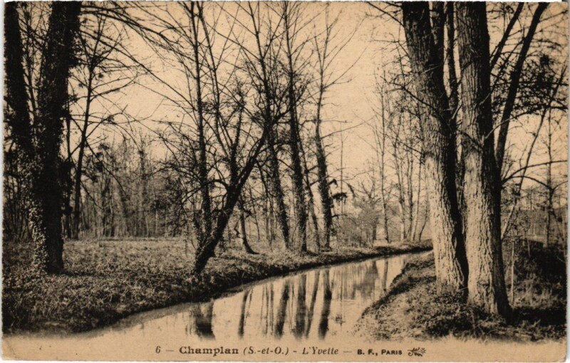 Carte postale ancienne Champlan Yvette à Champlan