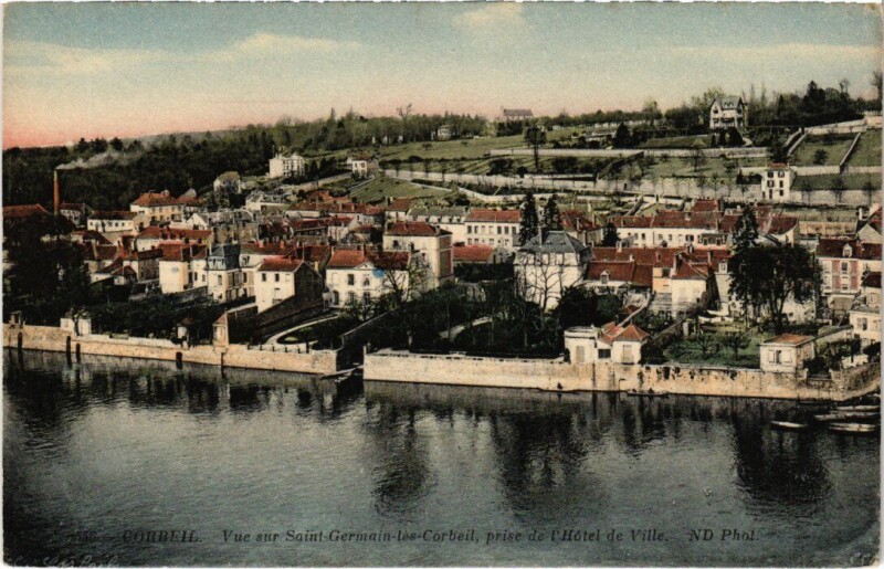 Carte postale ancienne Corbeil