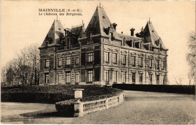 Carte postale ancienne Draveil Chateau des Bergeries à Draveil