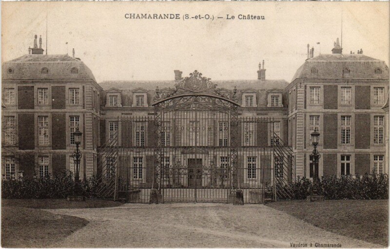 Carte postale ancienne Chamarande Le Chateau à Chamarande