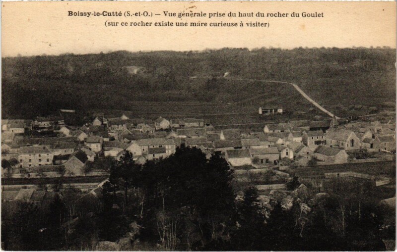 Carte postale ancienne Boissy vue generale