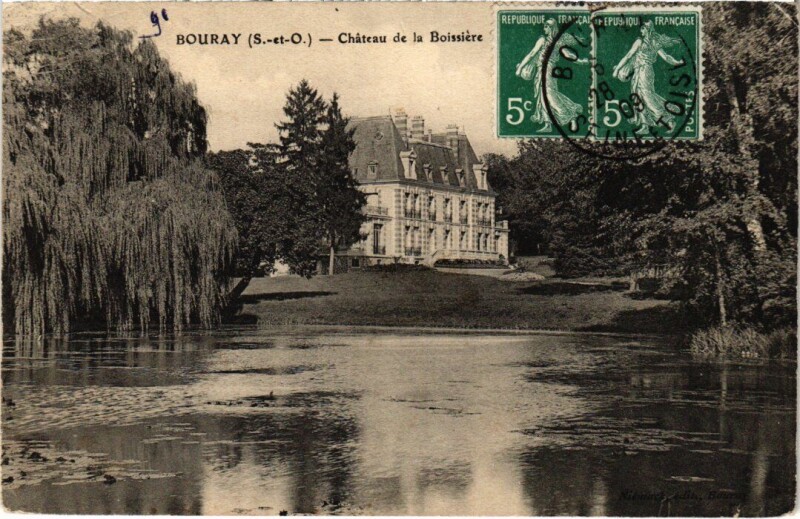 Carte postale ancienne Bouray Chateau de la Boissiere