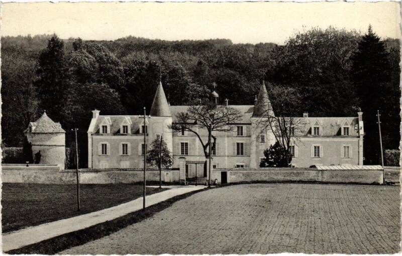 Carte postale ancienne Boissy Chateau de Bierville