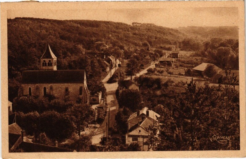 Carte postale ancienne Boissy vue generale