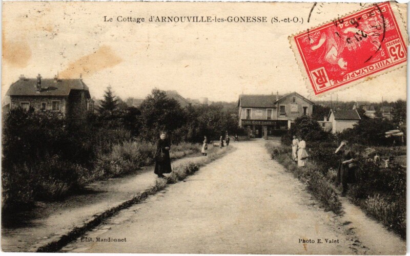 Carte postale ancienne Arnouville les Gonesse Le Cottage France à Arnouville