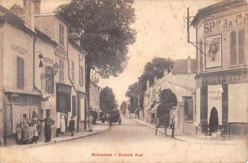 Carte postale ancienne Brevannes - Grande Rue