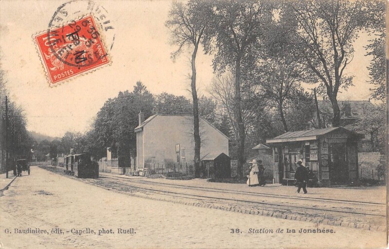 Carte postale ancienne Station De La Jonchere