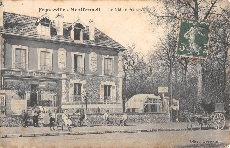 Carte postale ancienne Franceville - Montfermeil - Le Nid De Franceville à Montfermeil