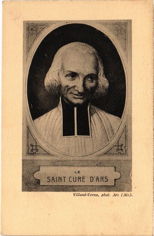 Carte postale ancienne Ars-sur-Formans Saint Cure d'ars à Ars-sur-Formans