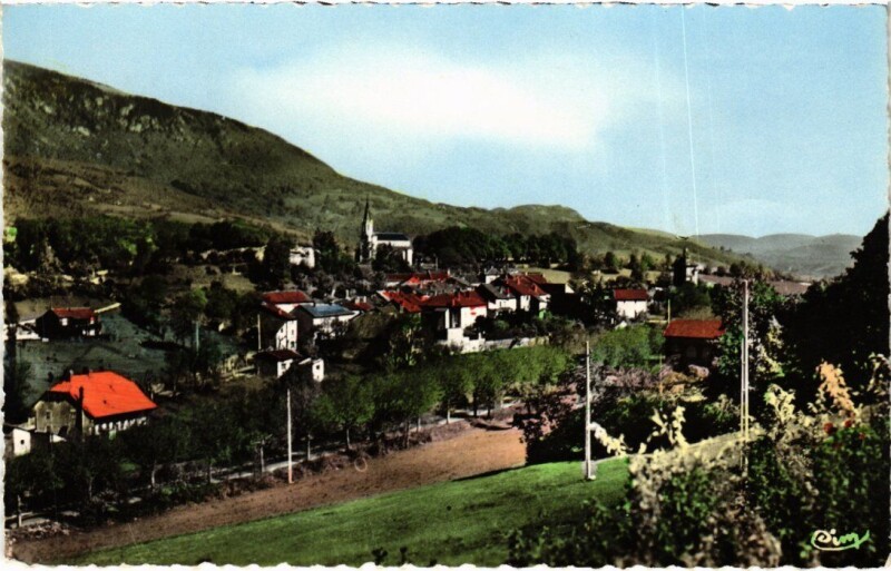 Carte postale ancienne Chatillon-de-Michaille Vue Generale
