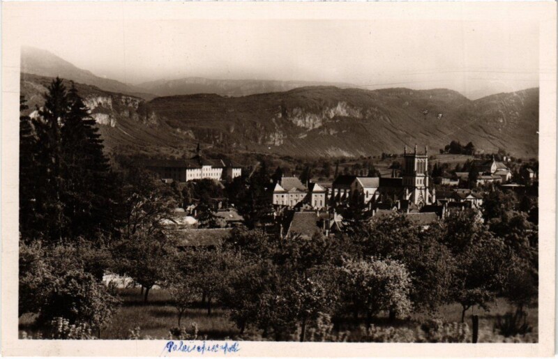 Carte postale ancienne Belley Vue Generale à Belley