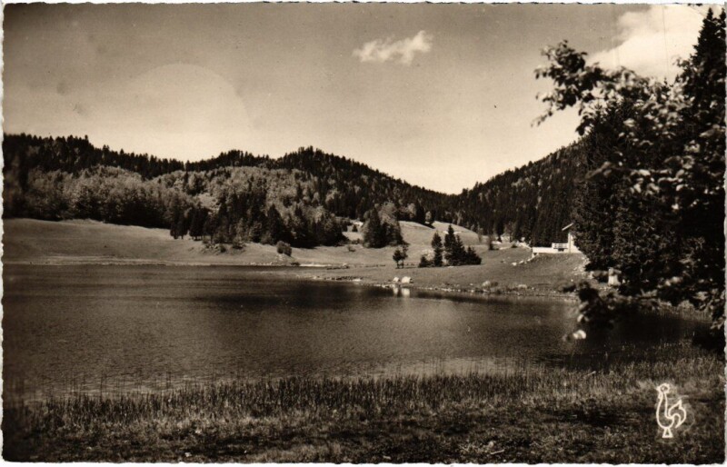 Carte postale ancienne Lac Genin