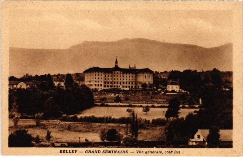Carte postale ancienne Belley Grand Seminaire - Vue Generale à Belley