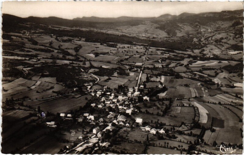 Carte postale ancienne Ruffieu Vue Generale à Ruffieu