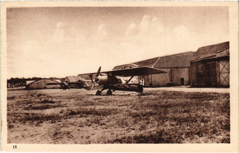 Carte postale ancienne Le Bourget au Bourget
