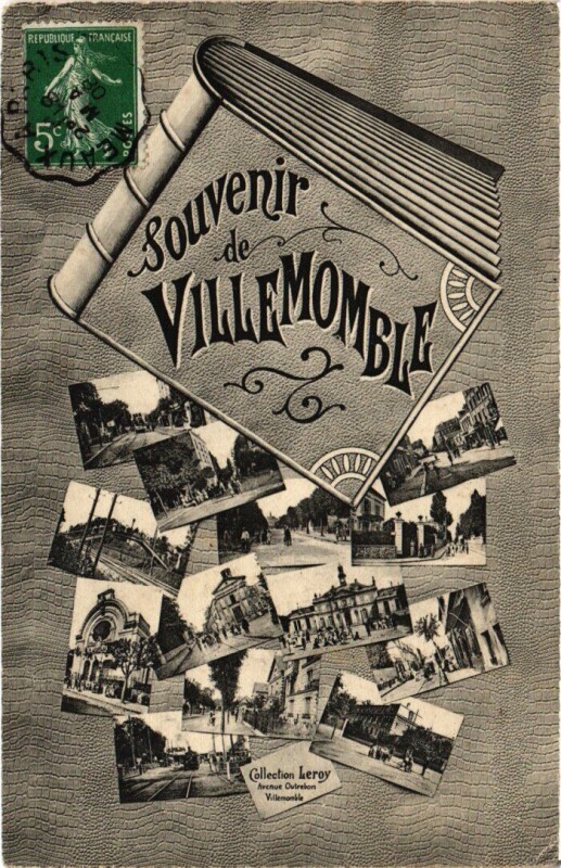 Carte postale ancienne Villemomble souvenir à Villemomble