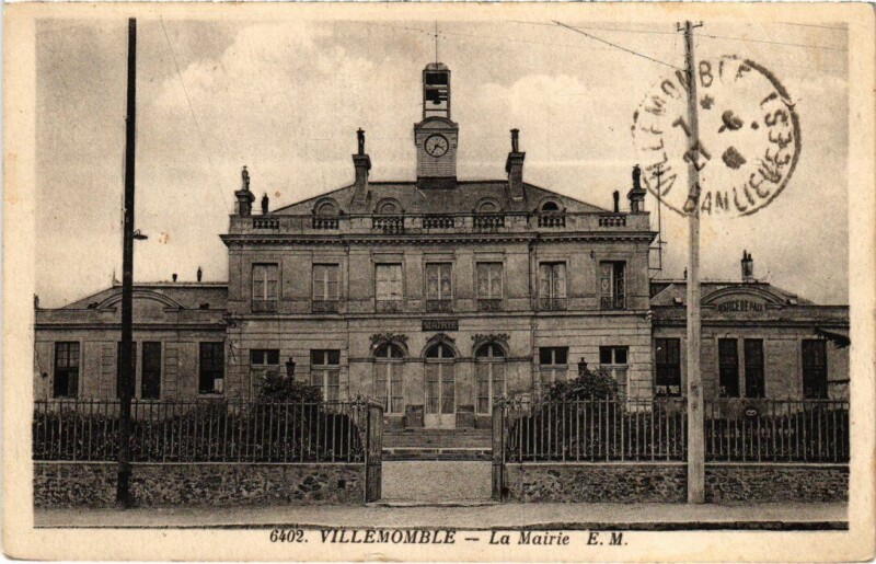 Carte postale ancienne Villemomble La Mairie à Villemomble